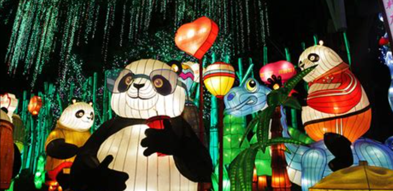 熊猫灯笼